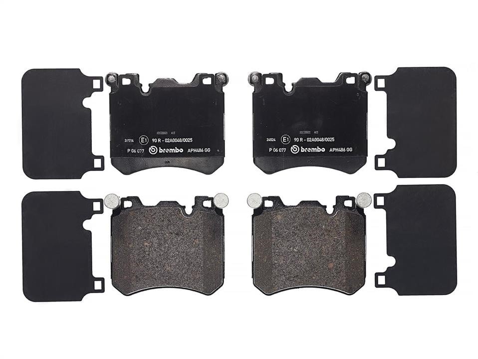 P06077 Brembo Brake pad set
