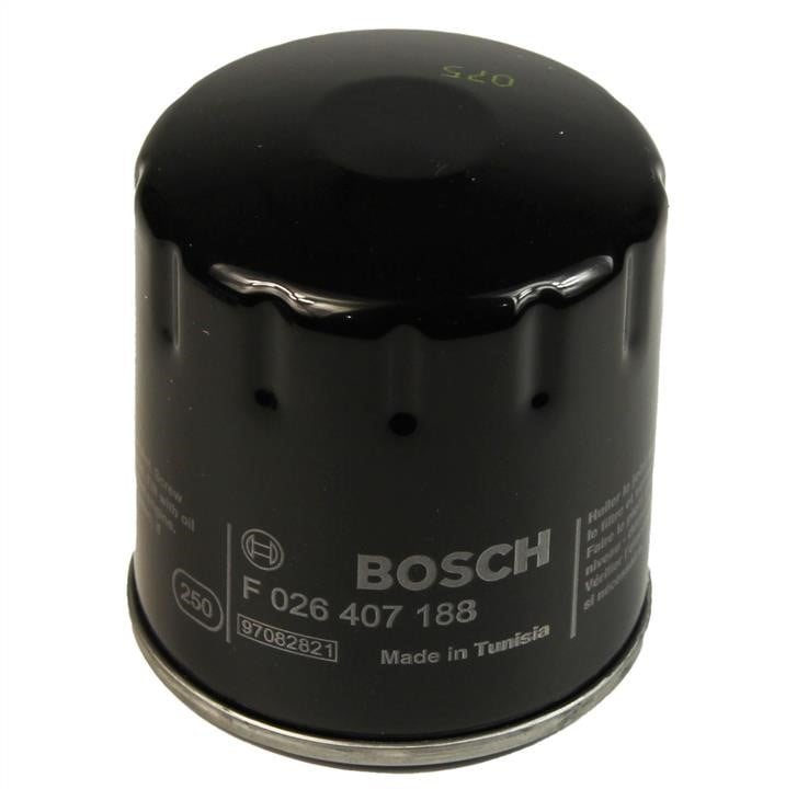 Oil filter Ford Tourneo Custom: F026407188 Bosch Oil Filter