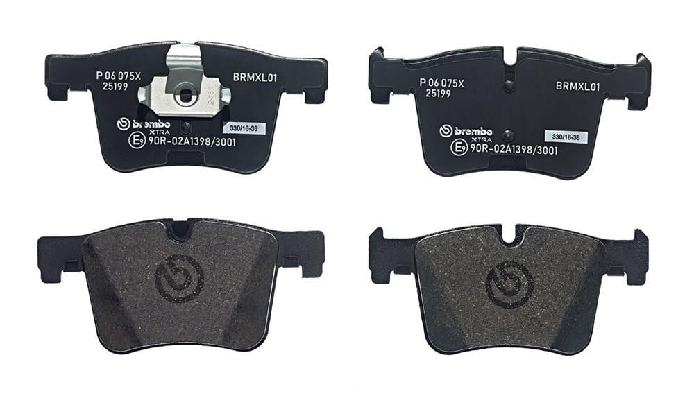 Scheibenbremsbeläge BMW X3: P06075X Brembo BREMBO XTRA Scheibenbremsbeläge, Satz