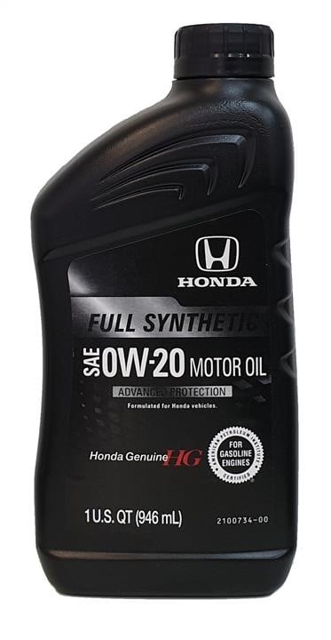 Honda 08798-9163 Моторна олива Honda Full Synthetic 0W-20, 0,946л 087989163: Приваблива ціна - Купити у Польщі на 2407.PL!