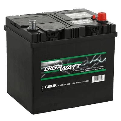 Аккумулятор Gigawatt 12В 60Ач 510А(EN) R+ Gigawatt 0 185 756 012