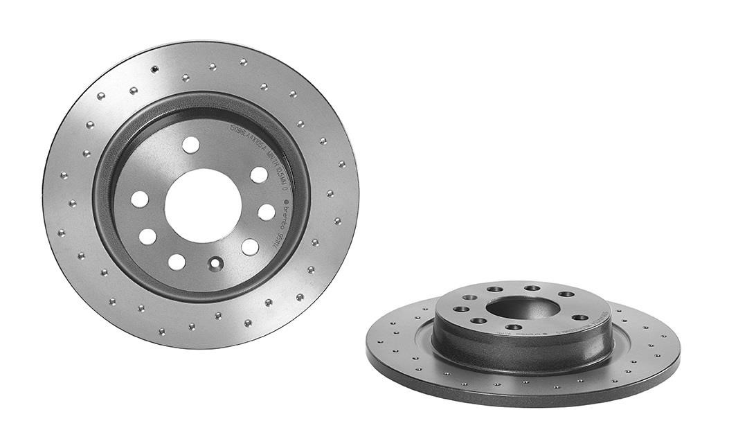 Brembo 08.9511.1X Unventilated brake disc 0895111X: Buy near me in Poland at 2407.PL - Good price!