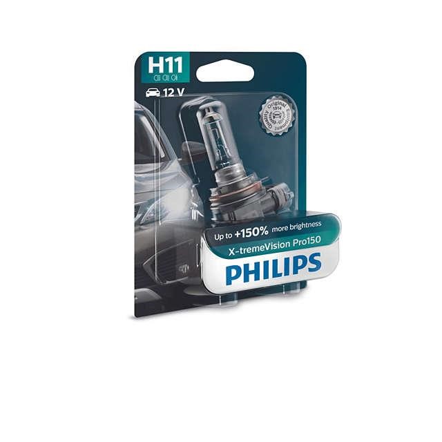 Halogenlampe Philips X-Tremevision +150% 12V H11 55W +150% Philips 12362XVPB1