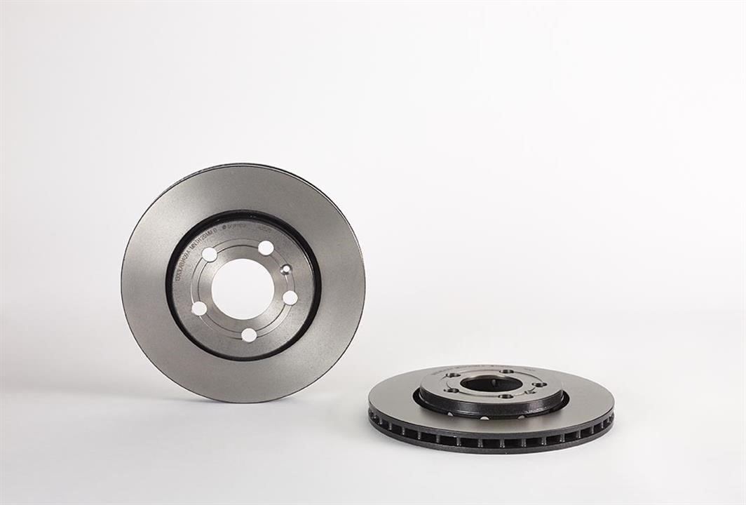 09A65211 Brembo Bremsscheibe hinten belüftet