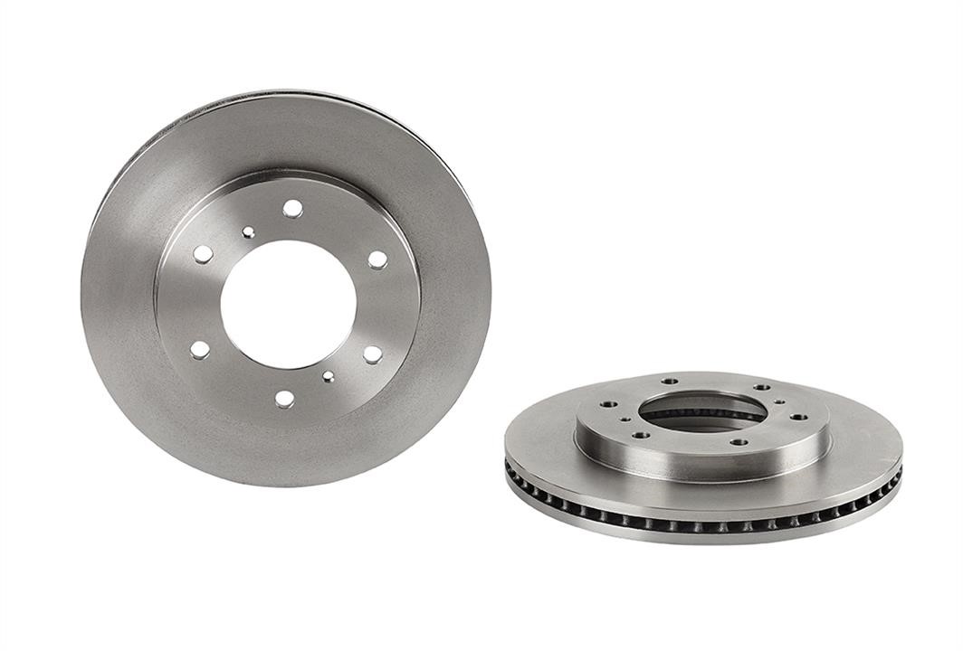 Brembo 09.A911.10 Ventilated disc brake, 1 pcs. 09A91110: Buy near me in Poland at 2407.PL - Good price!