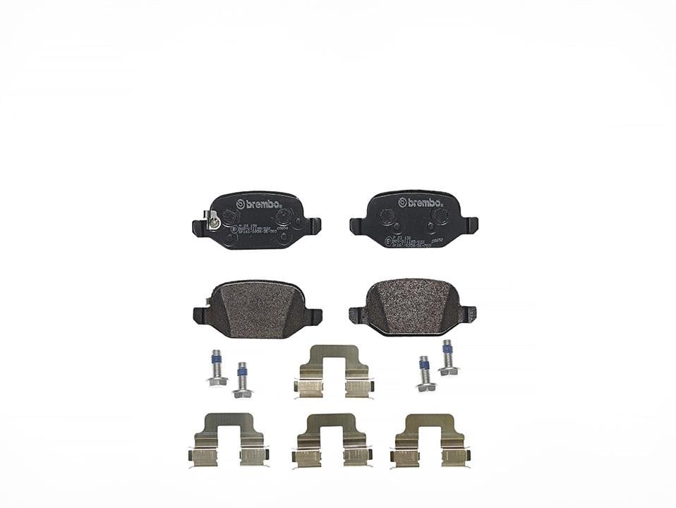P23150 Brembo Klocki hamulcowe, zestaw