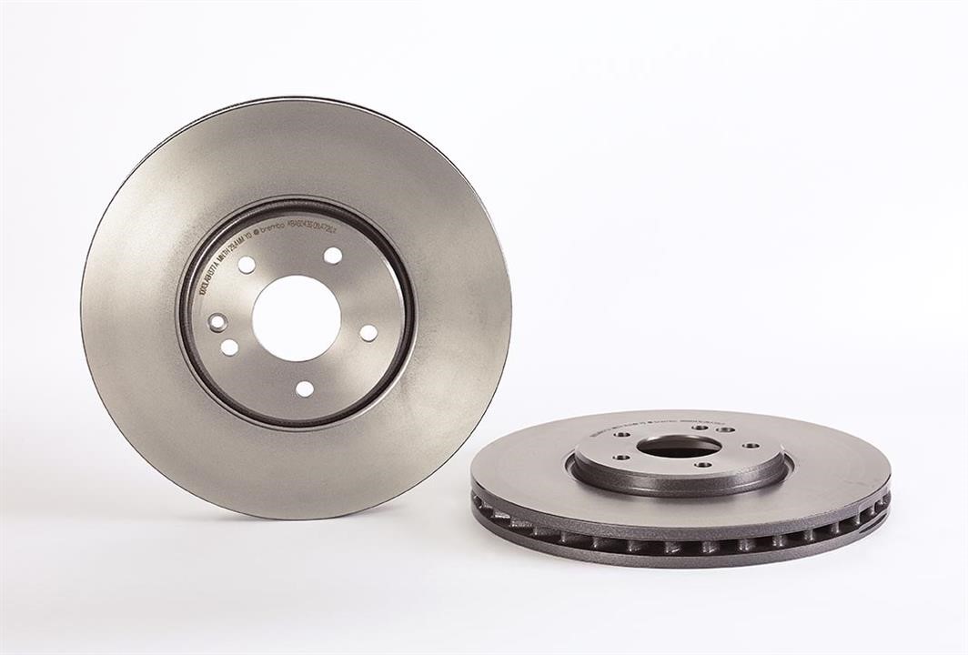 Brembo 09.A726.11 Tarcza hamulcowa wentylowana, 1 szt. 09A72611: Dobra cena w Polsce na 2407.PL - Kup Teraz!