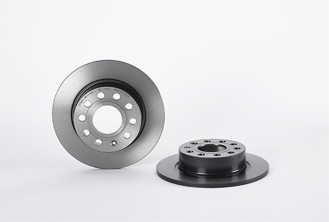 Rear solid brake disc Brembo 08.9502.11