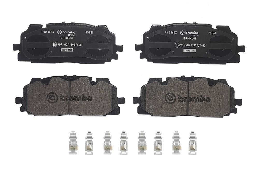 P85165X Brembo BREMBO XTRA Scheibenbremsbeläge, Satz