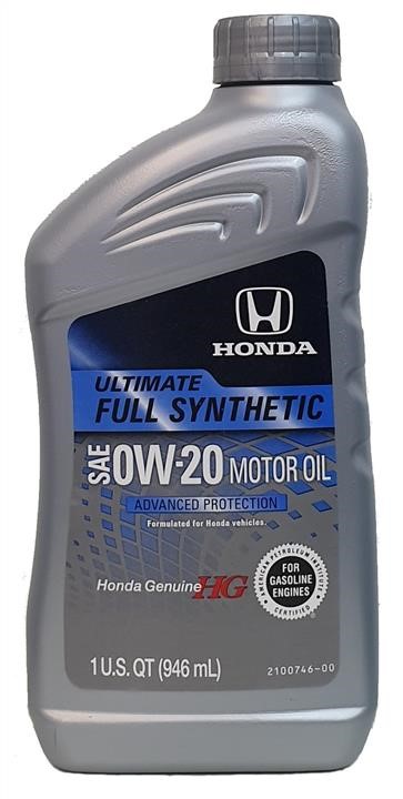 Honda 08798-9137 Моторное масло Honda HG Ultimate 0W-20, 0,946л 087989137: Отличная цена - Купить в Польше на 2407.PL!