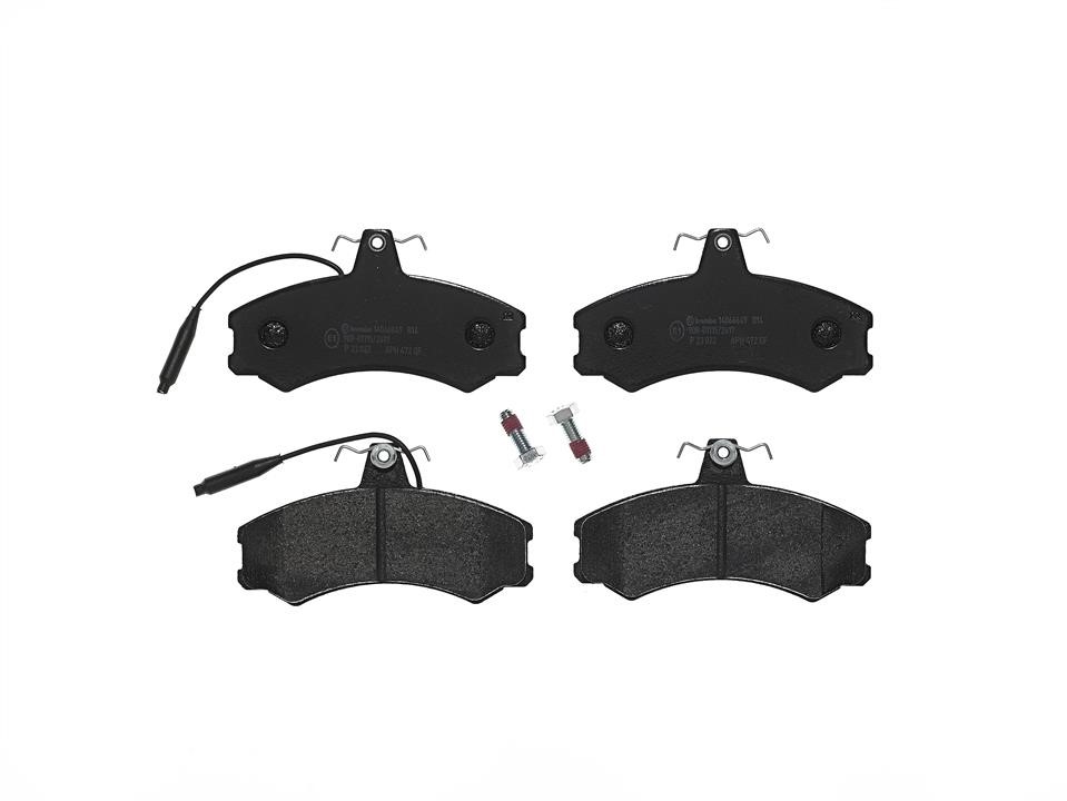P23022 Brembo Klocki hamulcowe, zestaw