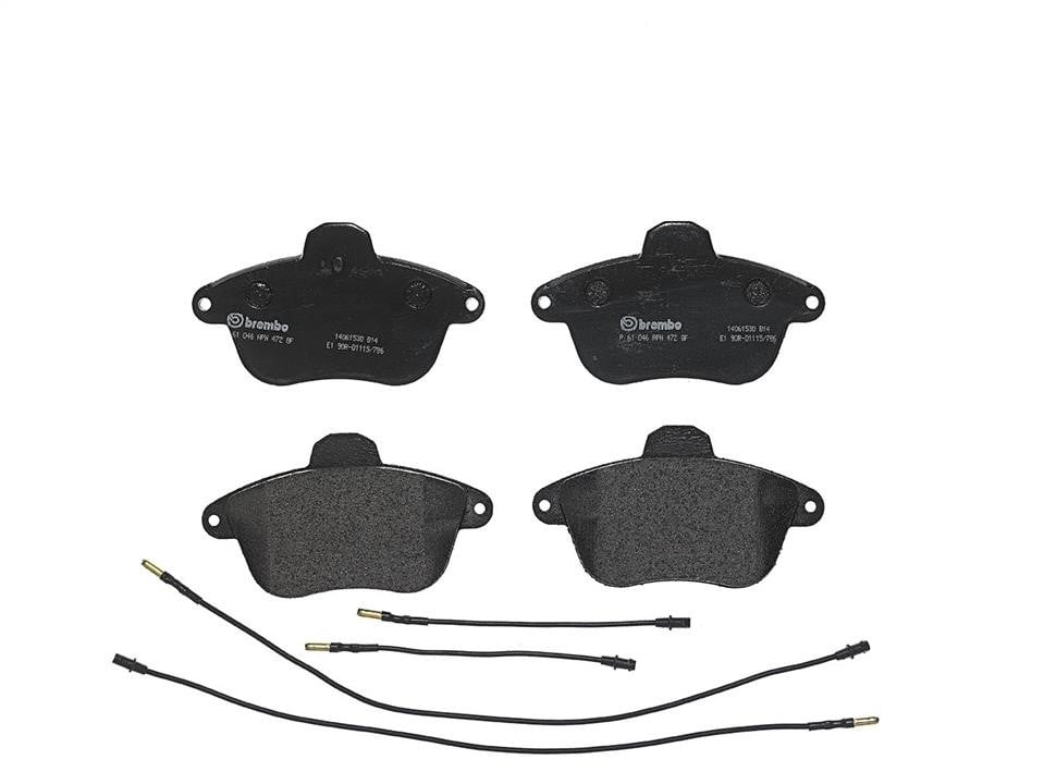 P61046 Brembo Bremsbelagsatz