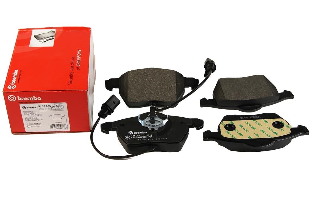 Front disc brake pads, set Brembo P 85 085