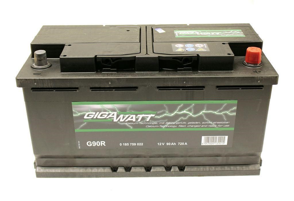 Gigawatt 0 185 759 022 Starterbatterie Gigawatt 12V 90Ah 720A(EN) R+ 0185759022: Bestellen Sie in Polen zu einem guten Preis bei 2407.PL!