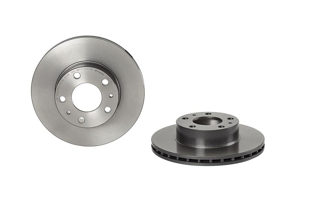 Brembo 09.8931.21 Ventilated disc brake, 1 pcs. 09893121: Buy near me in Poland at 2407.PL - Good price!