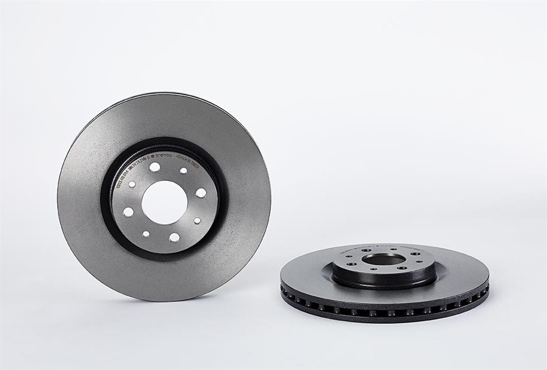 09518031 Brembo Front vented brake disc