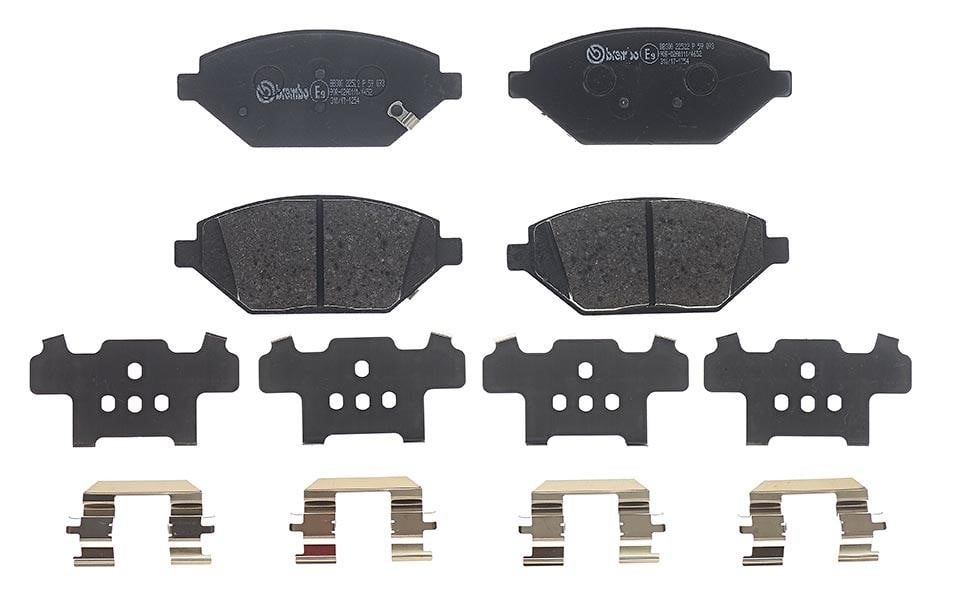 P59093 Brembo Bremsbelagsatz