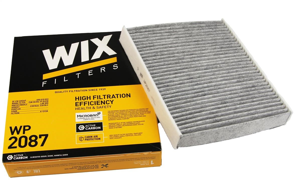 Cabin filter with activated carbon WIX WP2087
