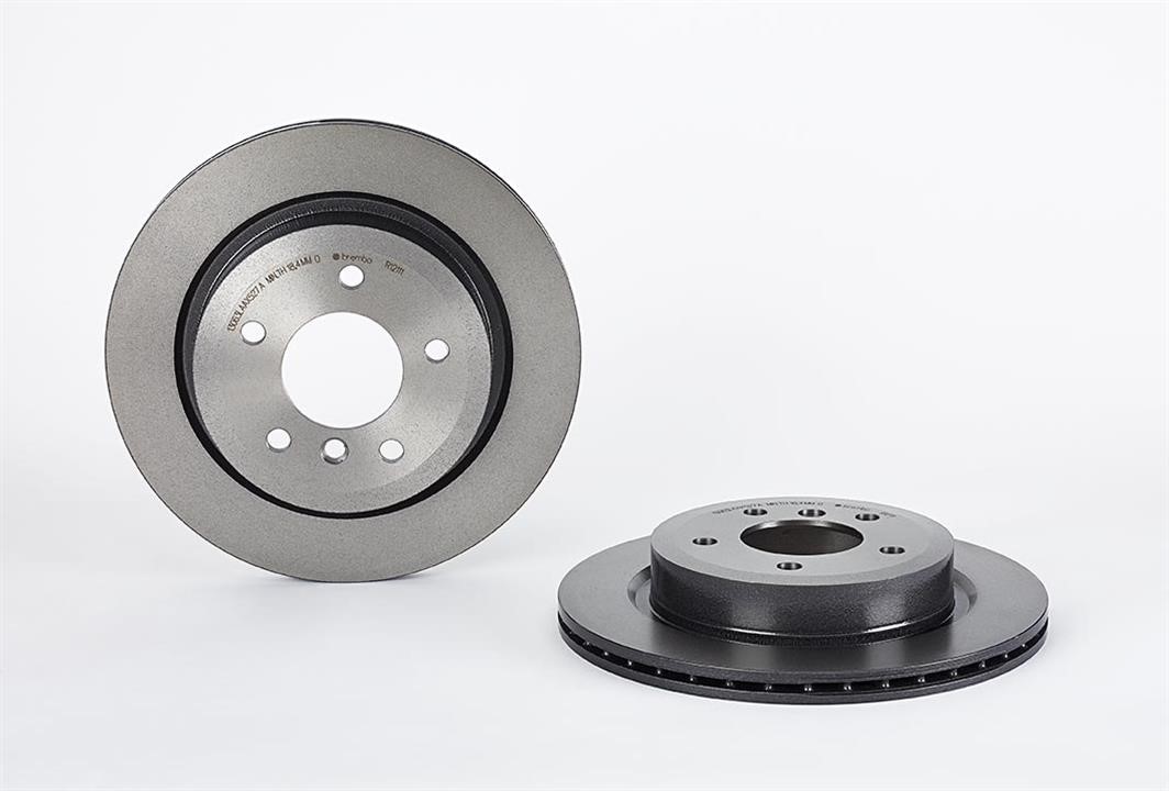 Brembo 09.R121.11 Rear ventilated brake disc 09R12111: Buy near me at 2407.PL in Poland at an Affordable price!