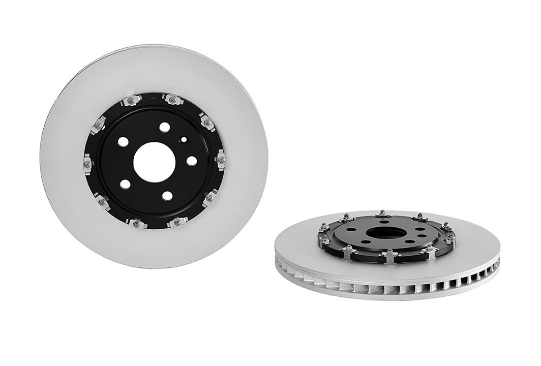 Brembo 09.A665.13 Ventilated disc brake, 1 pcs. 09A66513: Buy near me in Poland at 2407.PL - Good price!