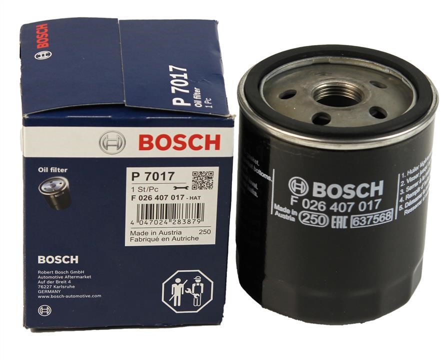 Масляный фильтр Bosch F 026 407 017