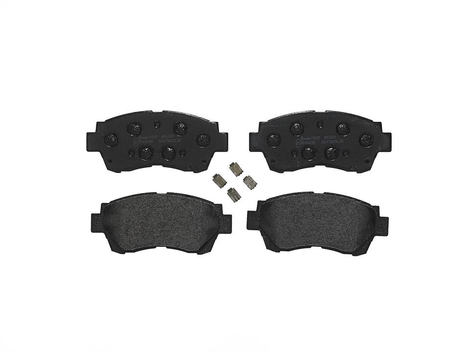 Brembo P 83 027 Brake Pad Set, disc brake P83027: Buy near me in Poland at 2407.PL - Good price!