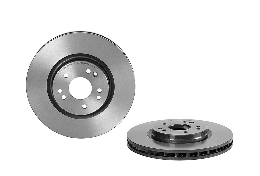 Brembo 09.D228.11 Ventilated disc brake, 1 pcs. 09D22811: Buy near me in Poland at 2407.PL - Good price!