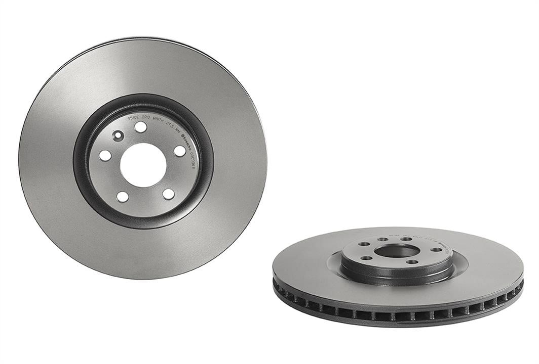09C93611 Brembo Bremsscheibe vorne belüftet