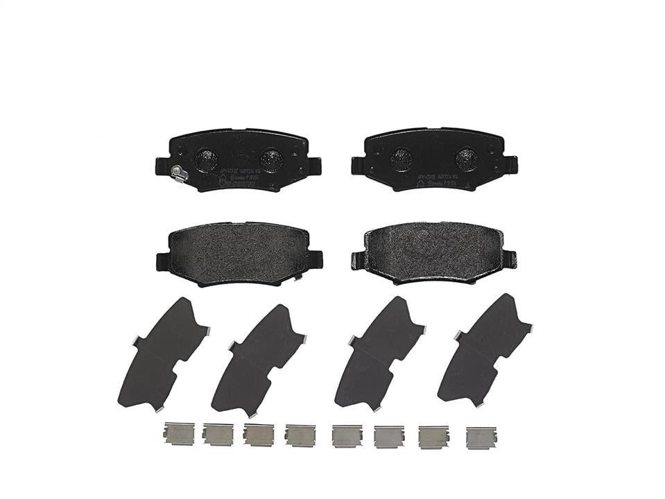 Колодки Jeep Wrangler (Джип Вранглер): P18024 Brembo Тормозные колодки дисковые, комплект