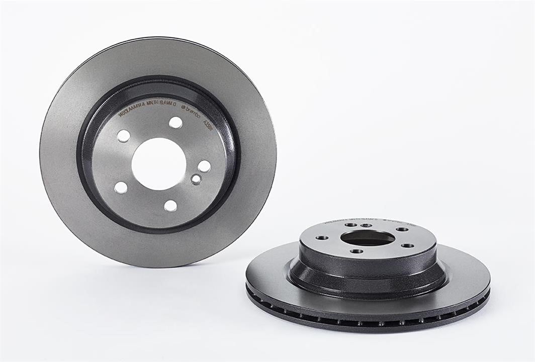 Brembo 09.A358.11 Rear ventilated brake disc 09A35811: Buy near me in Poland at 2407.PL - Good price!