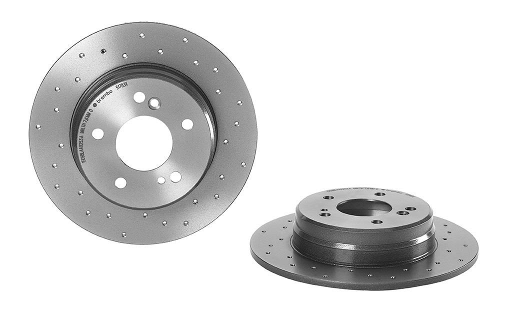 Brembo 08.5178.3X Unventilated brake disc 0851783X: Buy near me in Poland at 2407.PL - Good price!