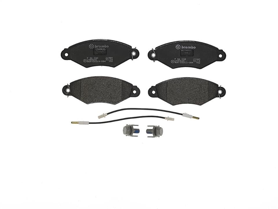 P56038 Brembo Bremsbelagsatz