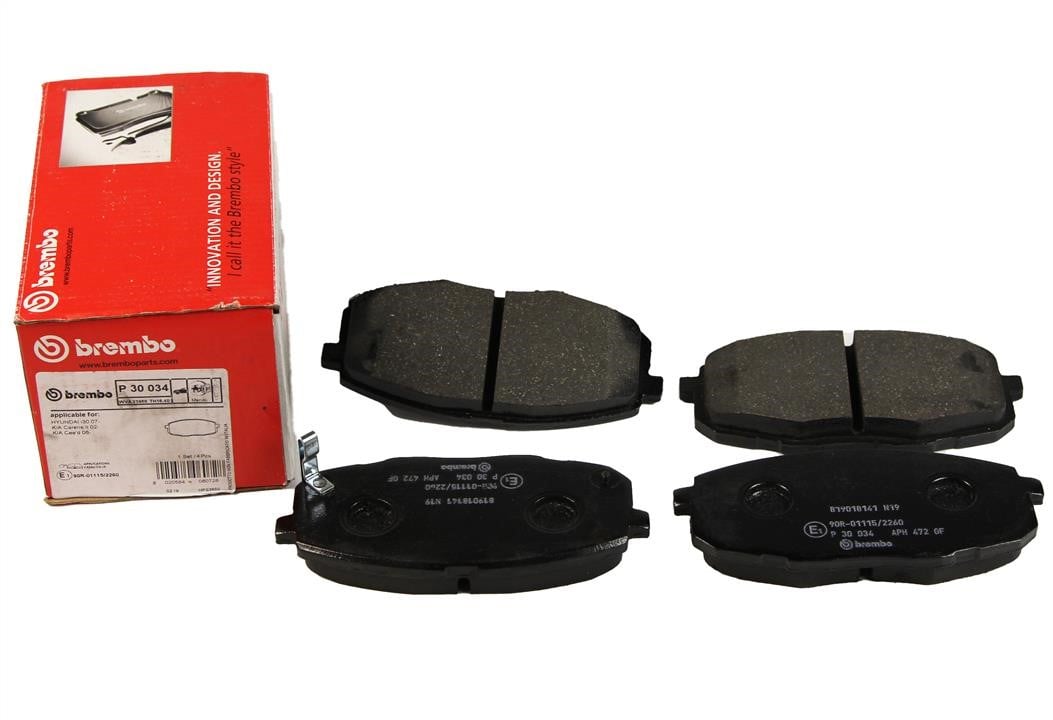 Brembo Brake Pad Set, disc brake – price 98 PLN