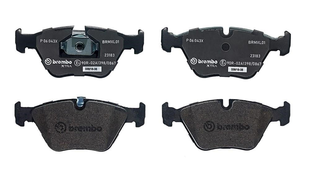 Brembo P 06 043X BREMBO XTRA disc brake pads, set P06043X: Buy near me in Poland at 2407.PL - Good price!