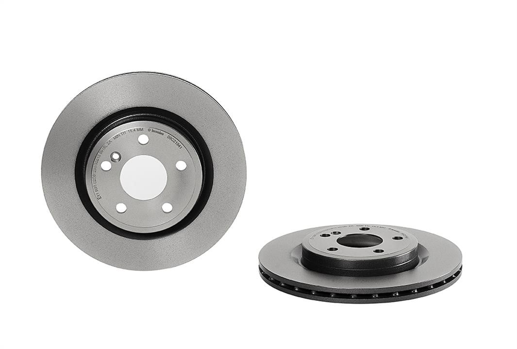 Brake discs Mercedes GLA-Class: 09C21941 Brembo Rear vented brake disc
