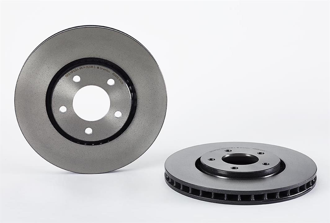 Brake disc Chrysler: 09974311 Brembo Front vented brake disc