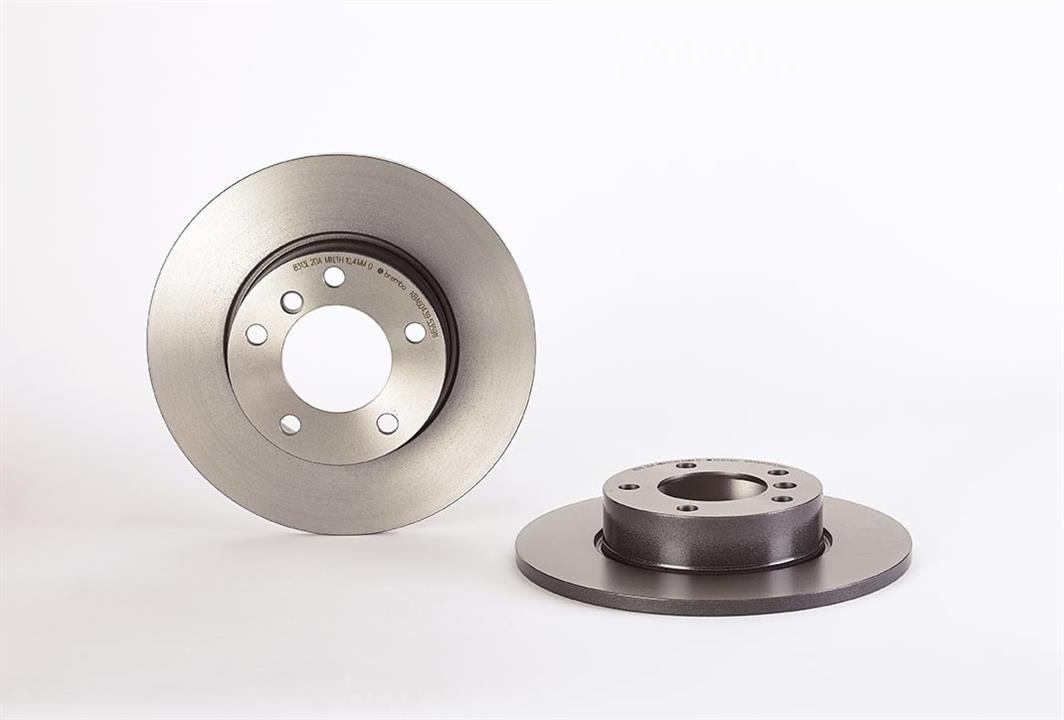 Brembo 08.5359.11 Unventilated front brake disc 08535911: Buy near me in Poland at 2407.PL - Good price!