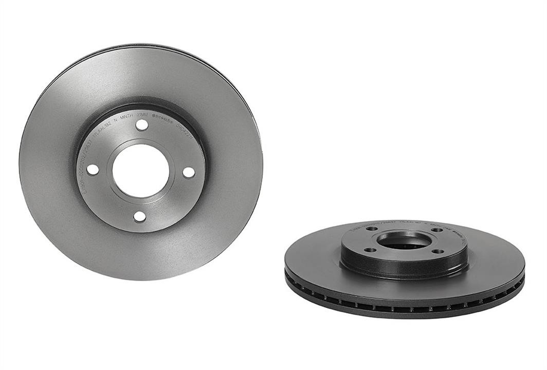 09C42211 Brembo Bremsscheibe vorne belüftet