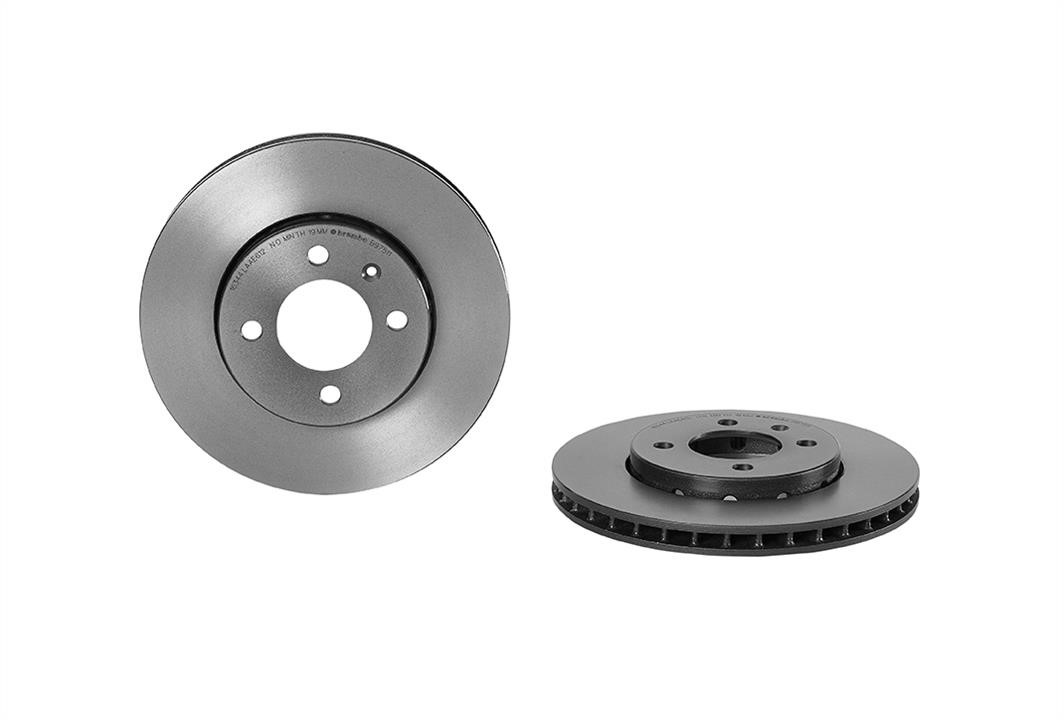 Brembo 09.B975.11 Front brake disc ventilated 09B97511: Buy near me at 2407.PL in Poland at an Affordable price!