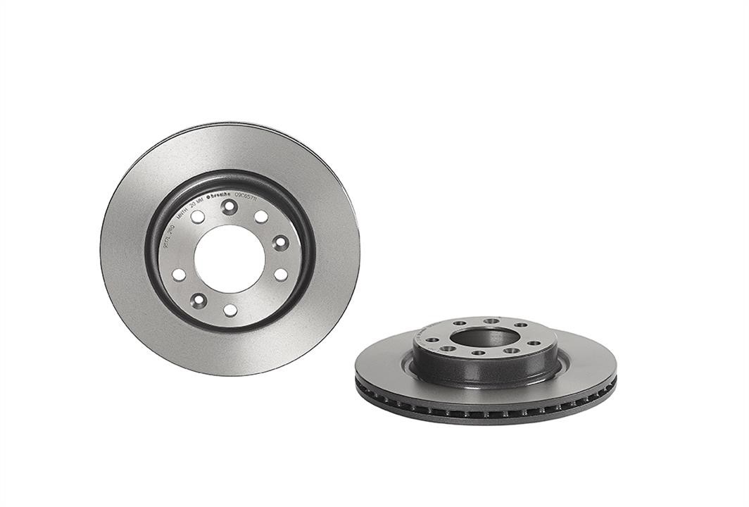 Brembo 09.C657.11 Tarcza hamulcowa wentylowana, 1 szt. 09C65711: Dobra cena w Polsce na 2407.PL - Kup Teraz!