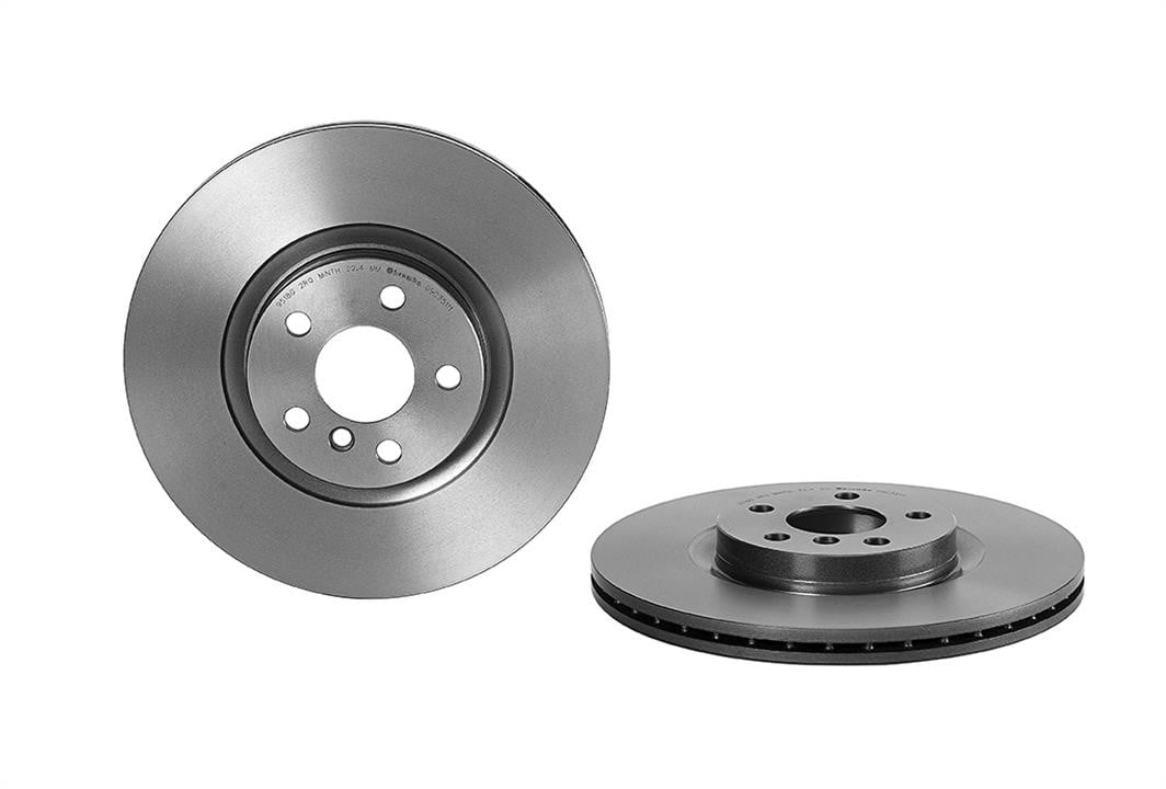 09C35111 Brembo Innenbelüftete Bremsscheibe