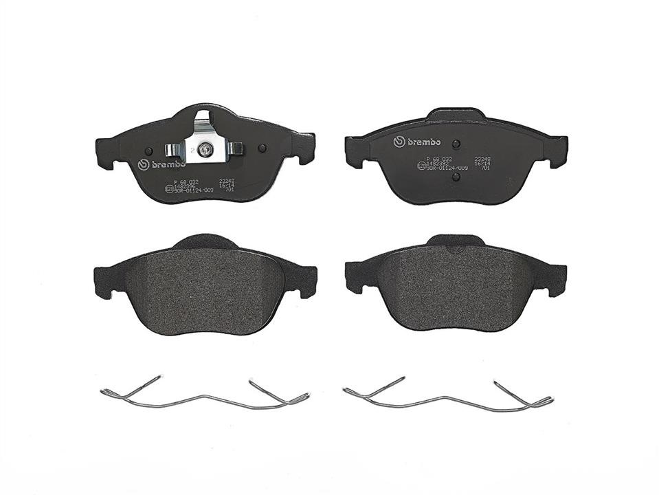 Scheibenbremsbeläge Renault Espace: P68032 Brembo Bremsbelagsatz