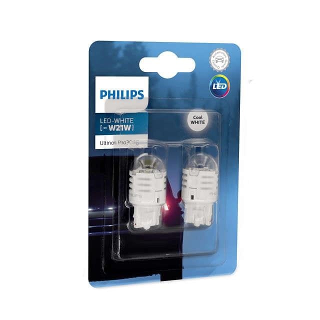Philips 11065U30CWB2 Lamp LED Philips Ultinon Pro3000 W21W White 12V W1,75 (2 pcs.) 11065U30CWB2: Buy near me in Poland at 2407.PL - Good price!