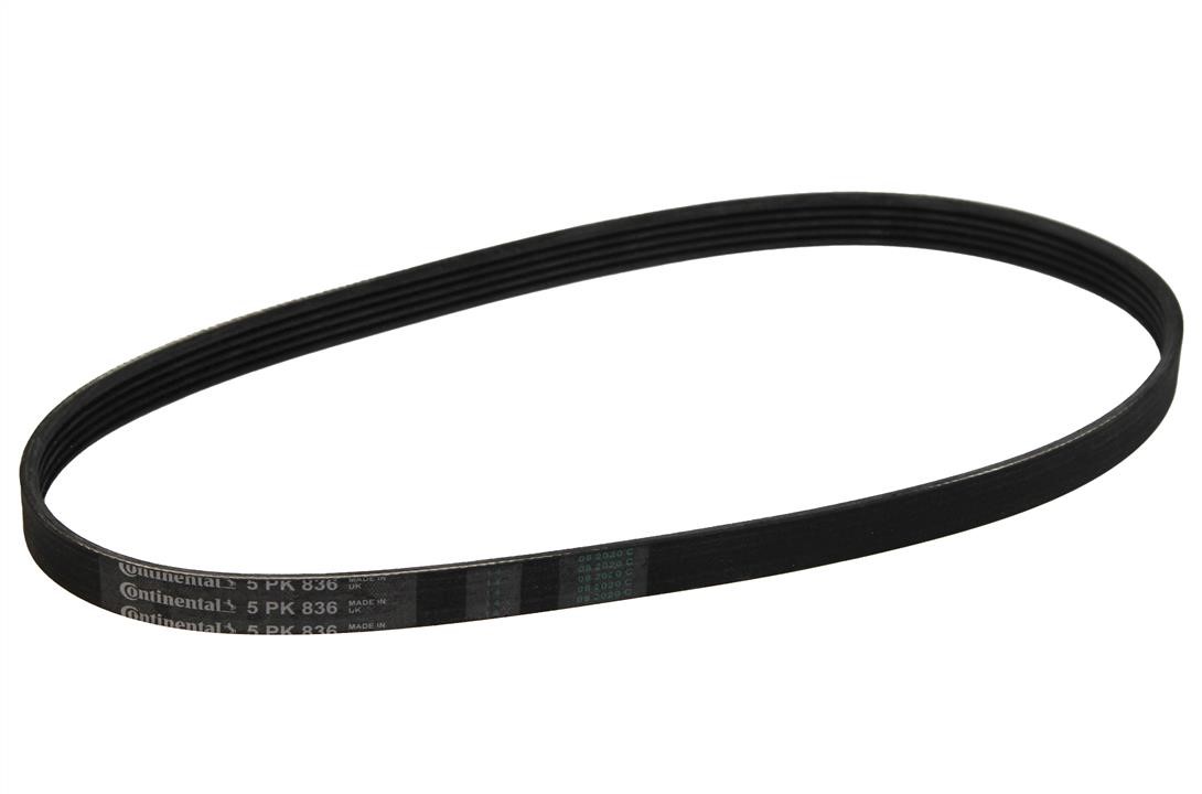 Contitech 5PK836 V-ribbed belt 5PK836 5PK836: Buy near me in Poland at 2407.PL - Good price!
