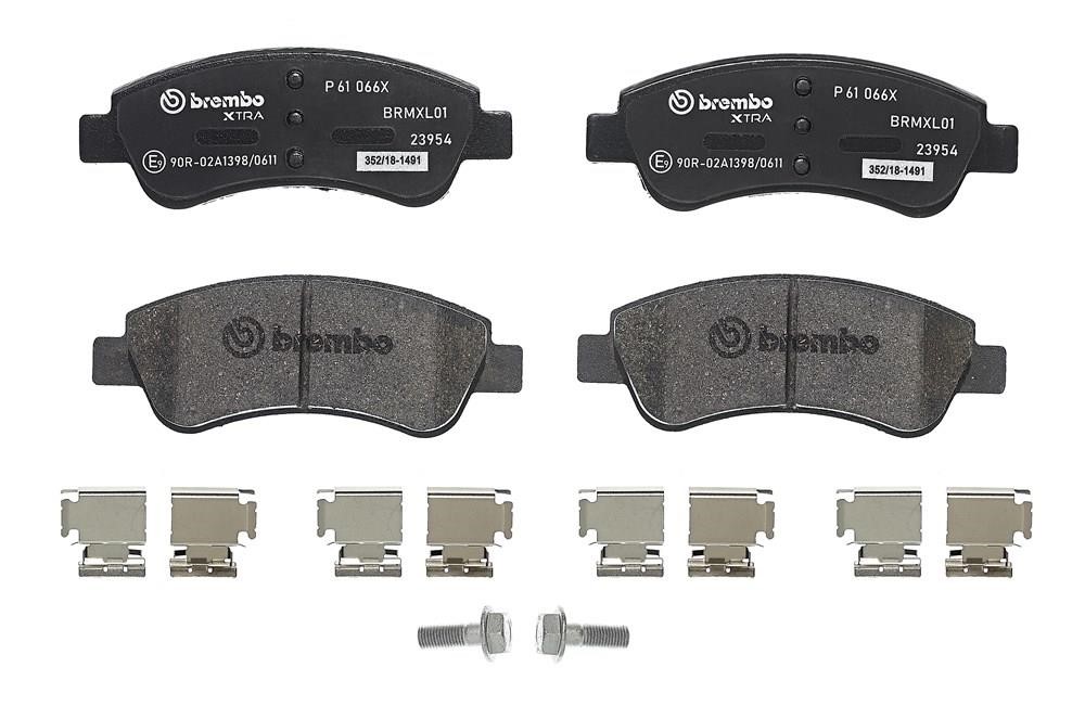 Brembo P 61 066X BREMBO XTRA disc brake pads, set P61066X: Buy near me in Poland at 2407.PL - Good price!