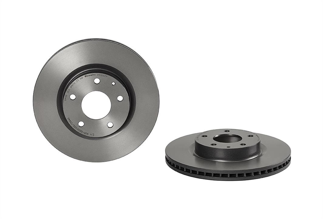 09C65211 Brembo Bremsscheibe vorne belüftet