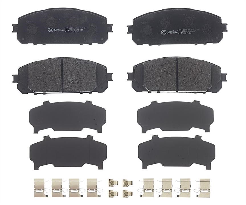 P37021 Brembo Brake pad set