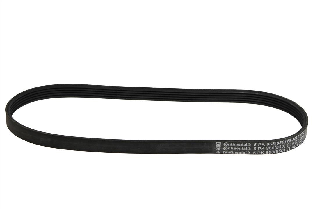 5PK868ELAST Contitech Poly-V belt 5PK868