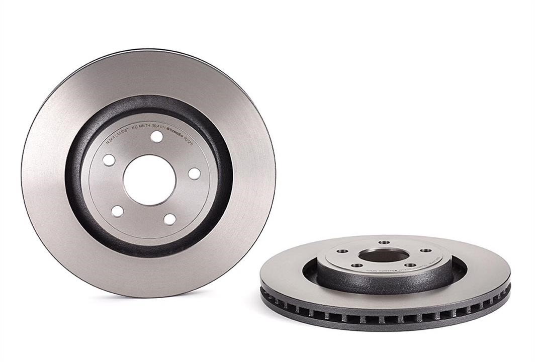 Brake rotor Jeep Grand Cherokee: 09N21211 Brembo Vented brake disc, 1 pc