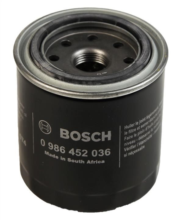 Bosch 0 986 452 036 Oil Filter 0986452036: Buy near me in Poland at 2407.PL - Good price!